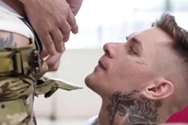 Adult time - military hunk ty roderick dominates obedient gay sub zak bishop with rough fucking!