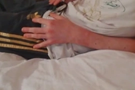 Solo guy jerking off: beautiful pleasure in my room