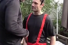AMAZING !!! MICKEY MOUSE fucked bareback for Crunchboy by FRED french boy XXL COCK