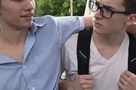 BrotherCrush - Hunky Pretty Boy Sucks His Little Stepbrother’s Cock