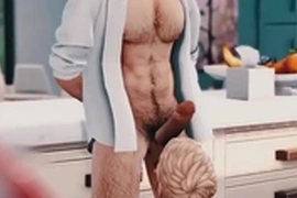 SIMS 4 - Dad Takes Step Son's Virginity [Step Education 2]