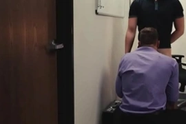 Douchebag boss dominates submissive employee at work - carter woods, masyn thorne