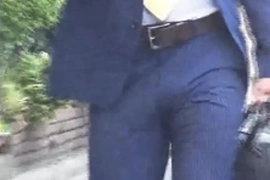Asian gents slip into tailored attire for a risqué rendezvous. Amateur eroticism unfolds as they shed their suits, revealing their pulsating anticipation for each other. A tantalizing visual feast.