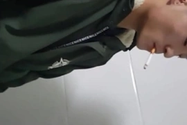 Caught in the act! A hidden camera captures every moment as a guy gets caught pissing in the toilet. This Chinese toilet spy video is sure to leave you on edge.