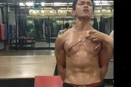 Sultry Zaenal, a young Asian lad, is bound and ready to be ravished. This teaser reel teases with his submission, promising more thrilling BDSM scenes in the full video.