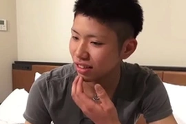 18-year-old Asian cutie gets her tight hole filled by two eager girlfriends. Watch as they take turns fucking her hard, leaving her begging for more.