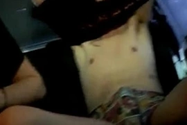 Asian hunk gets a sensual deepthroat from a cute Spanish twink, both indulging in gay passion. Expect tattoos, big cocks, and intense anal action. This is a tantalizing taste of gay ecstasy.