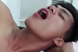 Sultry Asian gay couple ignites the screen with their passionate encounter. These smooth, seductive twinks explore their desires, leaving no fantasy untouched. Prepare for a scorching, sensual journey into gay ecstasy.