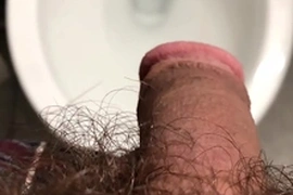 Naughty osofroze peeing in doctor's toilet hd