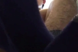 A hot time in the bathroom (sweaty socks and feet)