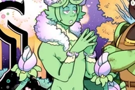 Yarrow Valley's Plant Boyfriend craves your seed. Watch as he seductively lures you in, his thirst for your essence palpable. Witness the erotic climax as he's showered with your desire.