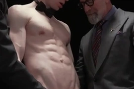 A pale blond twink is appraised for value via bareback fucking-boyforsalenow.com