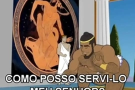 As tarefas gay dos deuses do olimpo