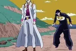 Jojo's back in town, ready to unravel more bizarre adventures. His gay secret unveiled, he faces a risky rendezvous. Will he survive a steamy gay encounter and maintain his supernatural powers?
