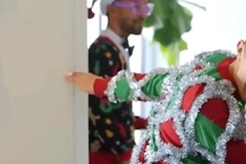 Office xxxmas party / men / chris damned, felix fox, cody seiya/ full video www.sexmen.com/ma