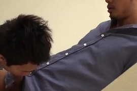 Asian twink duo revs up with a doc's exam, mouth-to-dick action, and rimming. Then, they bareback, savoring every moment before their climax.