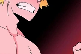 Kirishima gets turned on when he sees bakugo naked and then he fucks him