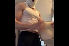 Hot guy fuck his sex doll like it's your girlfriend. cuckold bully student