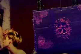 Dark clover cosplay with blowjob, handjob and sweaty cum shot