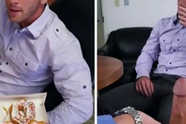 Grab ass - scott riley works hard to keep boss adam bryant happy