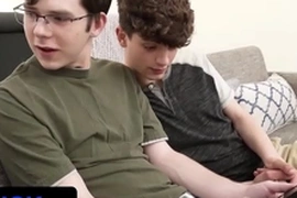 Familydick - young twinks discover their stepdad's nude pictures and their big dicks get aroused